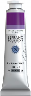 LB HUILE LEFRANC 40ML VIOLET MIN�RAL CLAIR