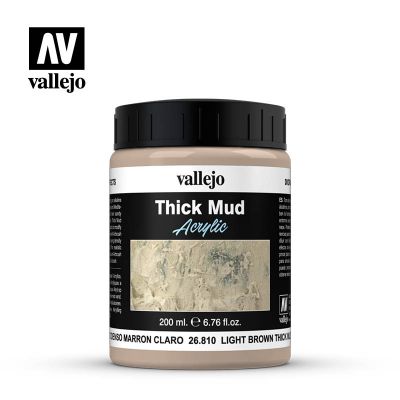 LIGHT BROWN THICK MUD 200ML