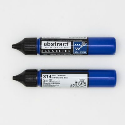 LINER ACRYLIQUE ABSTRACT 27ML BLEU OUTREMER