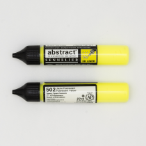 LINER ACRYLIQUE ABSTRACT 27ML JAUNE FLUO