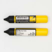 LINER ACRYLIQUE ABSTRACT 27ML JAUNE PRIMAIRE