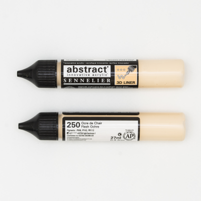 LINER ACRYLIQUE ABSTRACT 27ML OCRE DE CHAIR