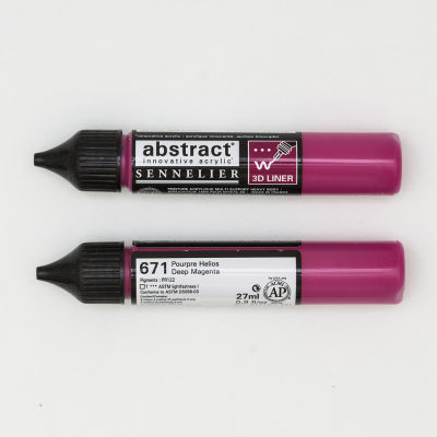 LINER ACRYLIQUE ABSTRACT 27ML POURPRE HELIOS