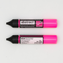 LINER ACRYLIQUE ABSTRACT 27ML ROSE FLUO