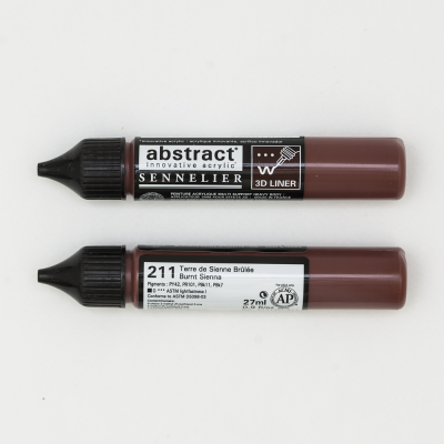 LINER ACRYLIQUE ABSTRACT 27ML TERRE DE SIENNE BRULEE