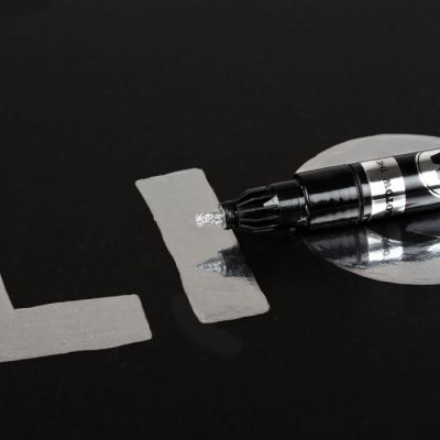 LIQUID CHROME MARKER CALLIGRAPHIE 3MM MOLOTOW� 