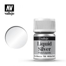 LIQUID SILVER 796 WHITE GOLD 35ML (ALCOHOL BASED)