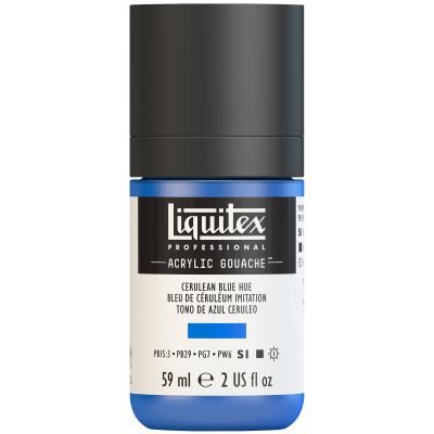 LIQUITEX ACRYLIC GOUACHE 59ML BLEU CERULEUM IMITATION S1