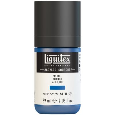 LIQUITEX ACRYLIC GOUACHE 59ML BLEU CIEL S1