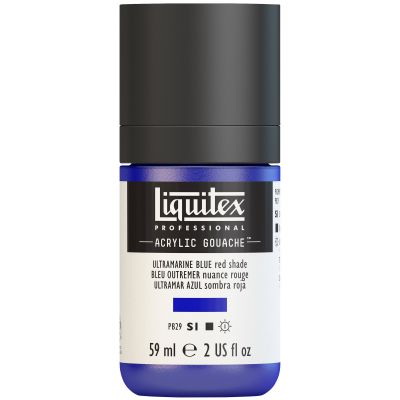 LIQUITEX ACRYLIC GOUACHE 59ML BLEU OUTREMER (NUANCE ROUGE) S1