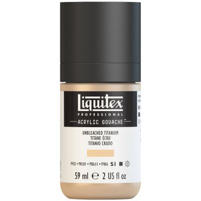 LIQUITEX ACRYLIC GOUACHE 59ML TITANE ECRU S1