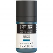 LIQUITEX ACRYLIC GOUACHE 59ML TURQUOISE FONCE S1