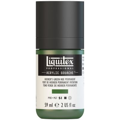 LIQUITEX ACRYLIC GOUACHE 59ML VERT HOOKER IMITATION S1