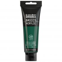 LIQUITEX BASICS 118ML VERT FONCE PERMANENT