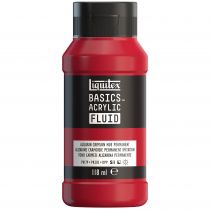 LIQUITEX BASICS FLUID ALIZARINE CRAMOISIE 118ML