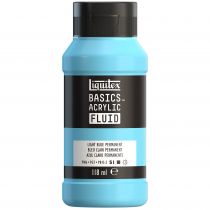 LIQUITEX BASICS FLUID BLEU CLAIR PERMANENT