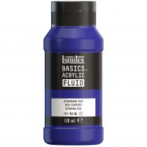 LIQUITEX BASICS FLUID BLEU OUTREMER FONCÉ 118ML