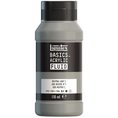 LIQUITEX BASICS FLUID GRIS NEUTRE 118ML