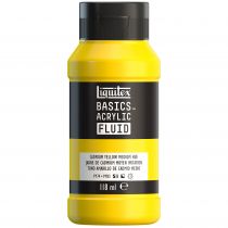 LIQUITEX BASICS FLUID JAUNE CADMIUM MOYEN IMITATION