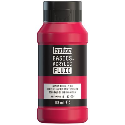 LIQUITEX BASICS FLUID ROUGE CADMIUM FONC� IMITATION