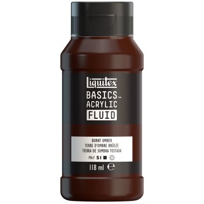 LIQUITEX BASICS FLUID TERRE D\'OMBRE BRUL�E 118ML