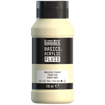 LIQUITEX BASICS FLUID TITANE �CRU 118ML