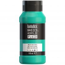 LIQUITEX BASICS FLUID VERT D\'EAU ÉCLATANT