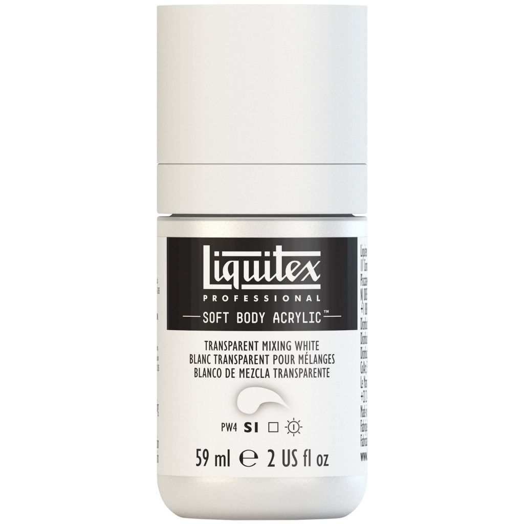 ACRYLIQUE EXTRA-FINE SOFT BODY ACRYLIC LIQUITEX 59ML BLANC POUR