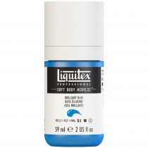 LIQUITEX SOFT BODY ACRYLIC 59ML BLEU BRILLANT