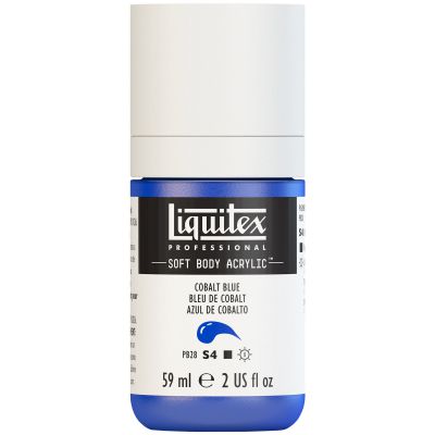 LIQUITEX SOFT BODY ACRYLIC 59ML BLEU COBALT