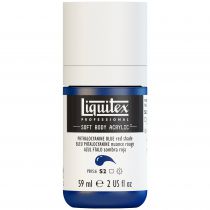 LIQUITEX SOFT BODY ACRYLIC 59ML BLEU PHTALO (NUANCE ROUGE)