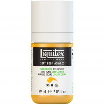 LIQUITEX SOFT BODY ACRYLIC 59ML JAUNE FONCE SANS CADMIUM S3