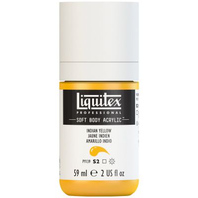 LIQUITEX SOFT BODY ACRYLIC 59ML JAUNE INDIEN