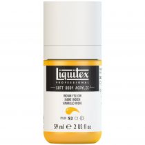 LIQUITEX SOFT BODY ACRYLIC 59ML JAUNE INDIEN