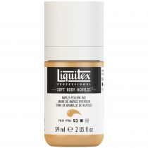 LIQUITEX SOFT BODY ACRYLIC 59ML JAUNE NAPLES IMITATION