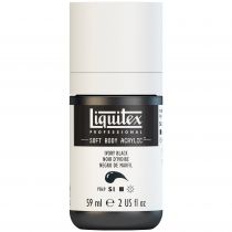 LIQUITEX SOFT BODY ACRYLIC 59ML NOIR D\'IVOIRE