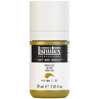 LIQUITEX SOFT BODY ACRYLIC 59ML OR VERT