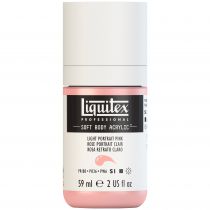 LIQUITEX SOFT BODY ACRYLIC 59ML ROSE PORTRAIT CLAIR