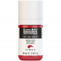 LIQUITEX SOFT BODY ACRYLIC 59ML ROUGE NAPHTOL CARMIN