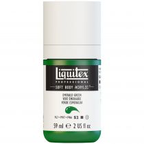 LIQUITEX SOFT BODY ACRYLIC 59ML VERT EMERAUDE