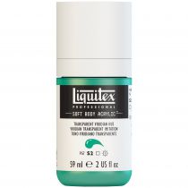 LIQUITEX SOFT BODY ACRYLIC 59ML VERT EMERAUDE TRANSPARENT IMITATION