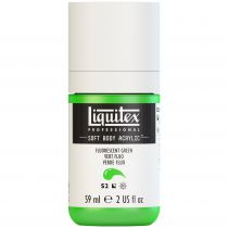 LIQUITEX SOFT BODY ACRYLIC 59ML VERT FLUORESCENT S2