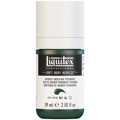 LIQUITEX SOFT BODY ACRYLIC 59ML VERT HOOKER IMITATION