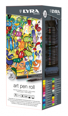 LYRA ART PEN ROLL - 24 pi�ces