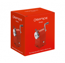 Machine à tailler CARAN D\'ACHE en métal, rouge