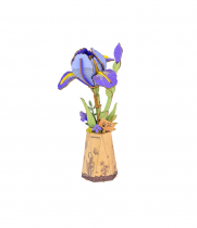 MAQUETTE BOIS FLEUR IRIS