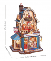 MAQUETTE HAPPYDUKE TOYS