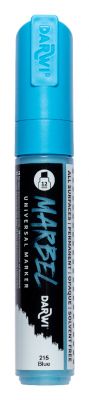 MARBEL MARQUEUR ACRYLIQUE POINTE BISEAU LARGE 12MM BLEU N�215