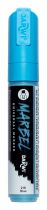 MARBEL MARQUEUR ACRYLIQUE POINTE BISEAU LARGE 12MM BLEU N°215