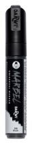 MARBEL MARQUEUR ACRYLIQUE POINTE BISEAU LARGE 12MM NOIR N°100